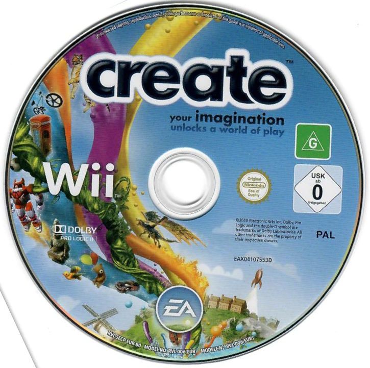 Media for Create (Wii)