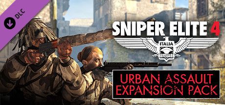 Front Cover for Sniper Elite 4: Italia - Urban Assault Expansion Pack (Windows) (Steam release)
