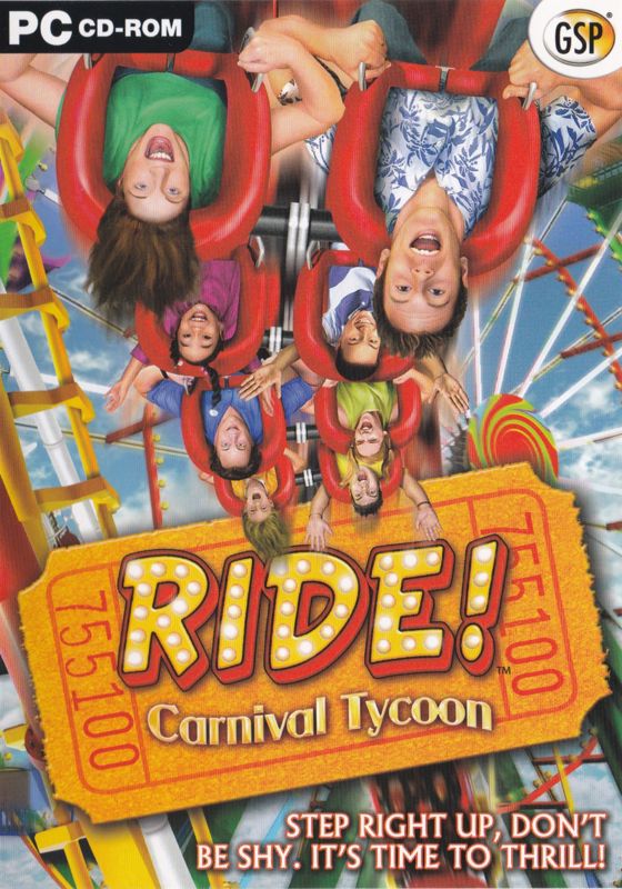 Ride! Carnival Tycoon cover or packaging material - MobyGames