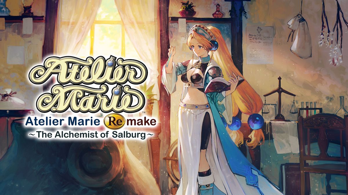 Front Cover for Atelier Marie Remake: The Alchemist of Salburg (Nintendo Switch) (download release)