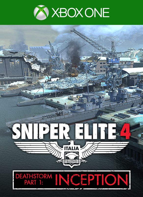 Front Cover for Sniper Elite 4: Italia - Deathstorm: Part 1 - Inception (Xbox One) (download release): 1st version