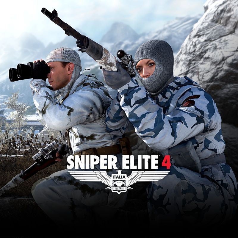 Front Cover for Sniper Elite 4: Italia - Cold Warfare Winter Expansion (PlayStation 4) (download release)