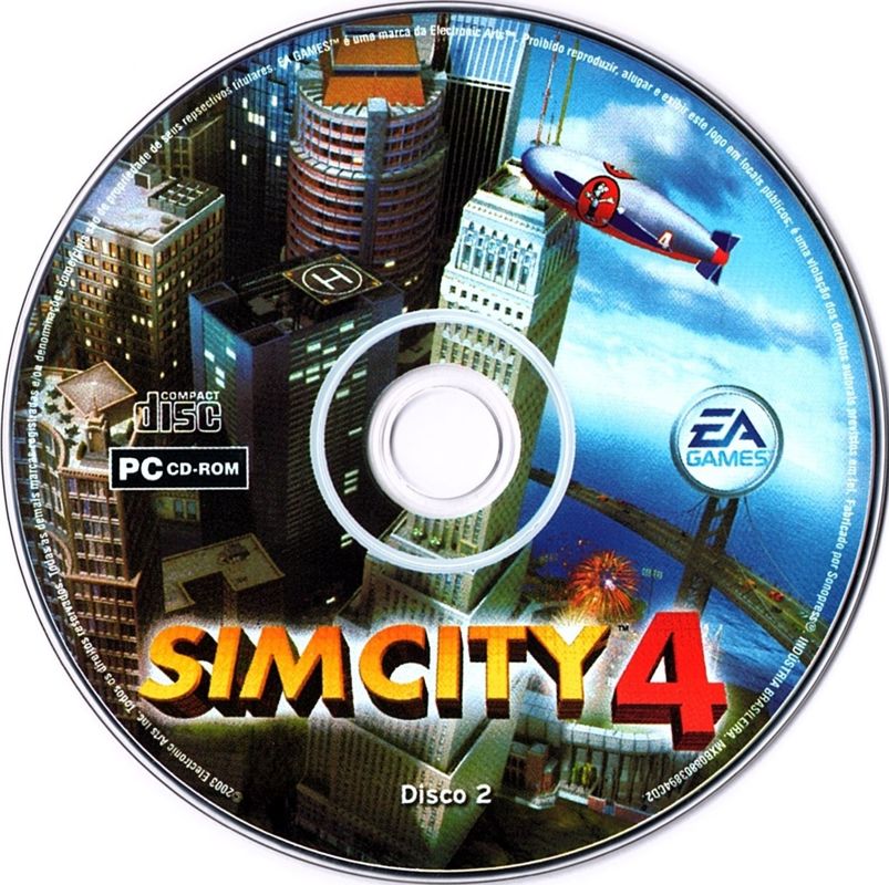 Media for SimCity 4 (Windows): Disc 2