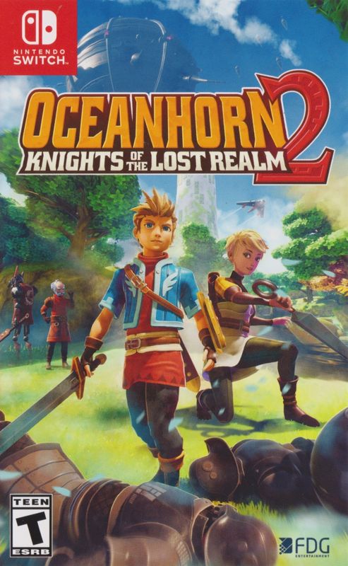 Front Cover for Oceanhorn 2: Knights of the Lost Realm (Nintendo Switch) (Limited Run Games release)