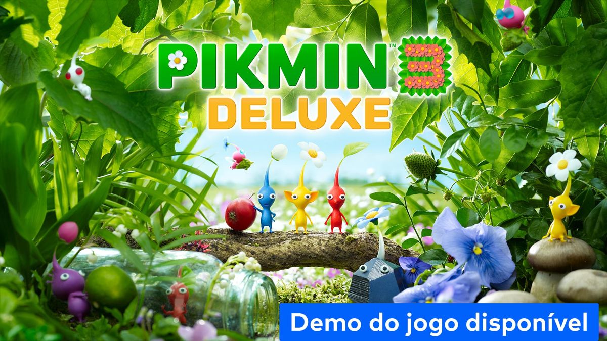 Front Cover for Pikmin 3 Deluxe (Nintendo Switch) (download release)