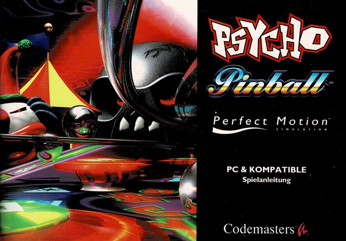 Psycho Pinball cover or packaging material MobyGames
