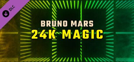 Front Cover for Synth Riders: Bruno Mars - "24K Magic" (Windows) (Steam release)