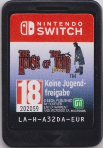 Media for The House of the Dead: Remake (Nintendo Switch)