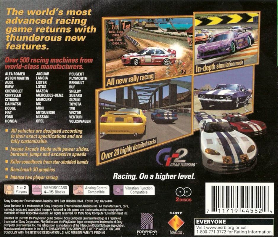 Gran Turismo 4 cover or packaging material - MobyGames