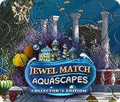 Front Cover for Jewel Match: Aquascapes (Collector's Edition) (Windows) (Big Fish Games Store release)