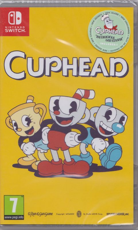 Cuphead & Cuphead: The Delicious Last Course Box Covers - MobyGames