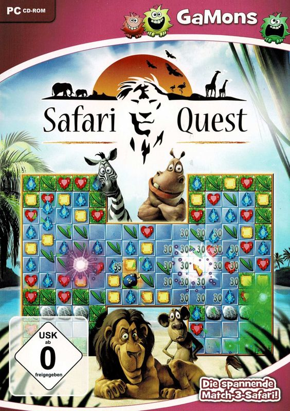 Front Cover for Safari Quest (Windows)
