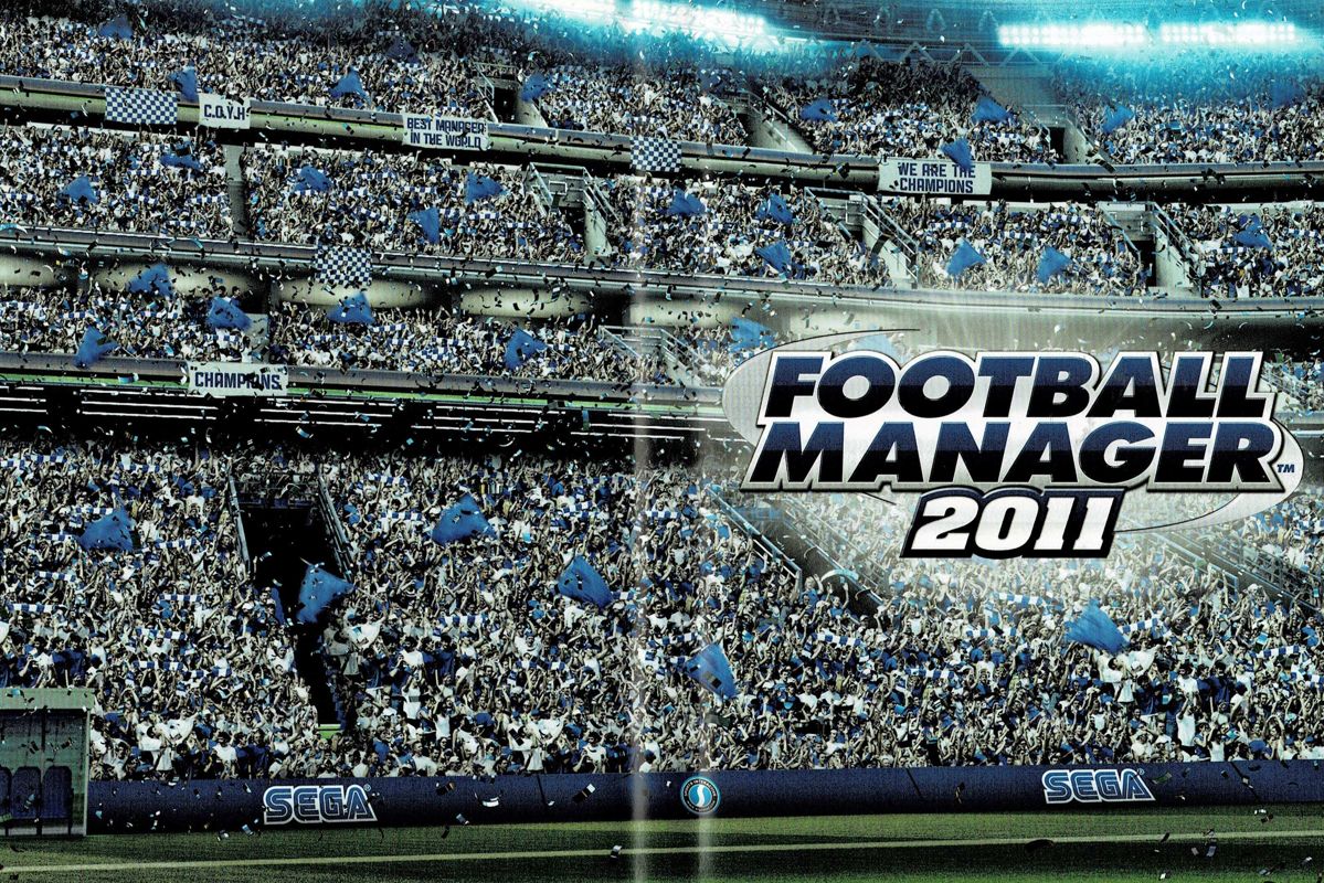 Inside Cover for Football Manager 2011 (Macintosh and Windows)