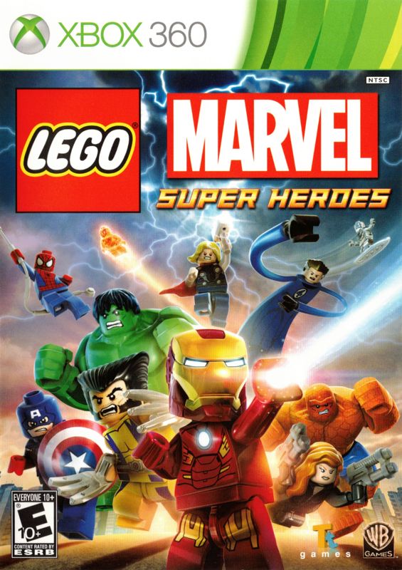 Front Cover for LEGO Marvel Super Heroes (Xbox 360)