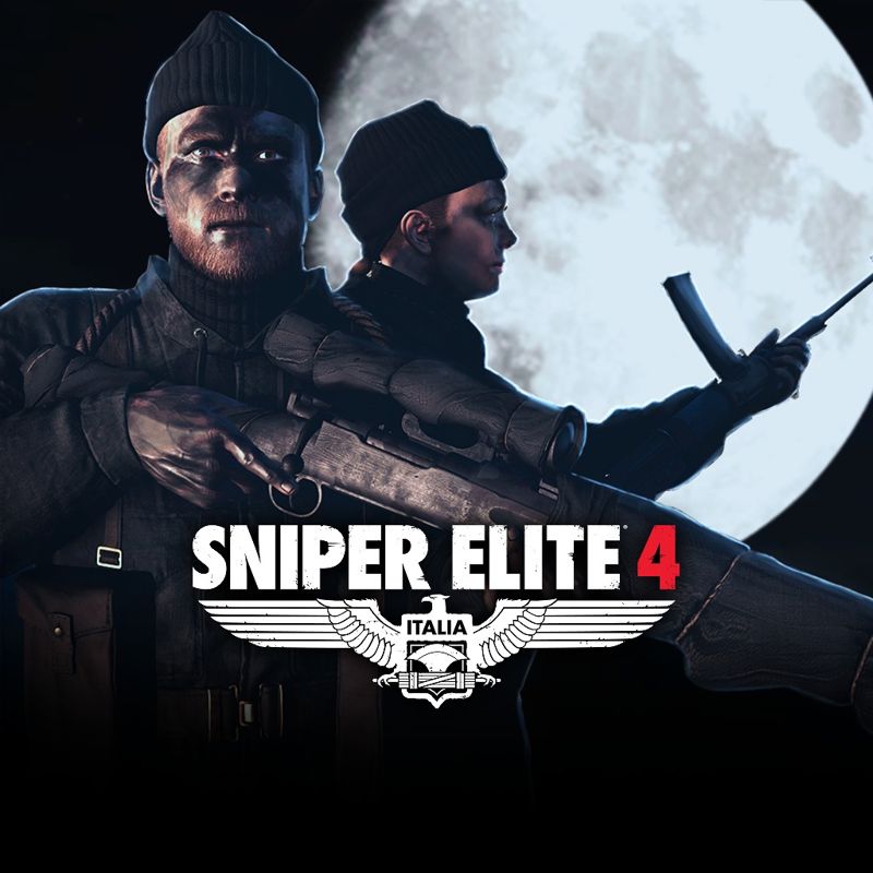 Front Cover for Sniper Elite 4: Italia - Night Fighter Expansion Pack (PlayStation 4) (download release)