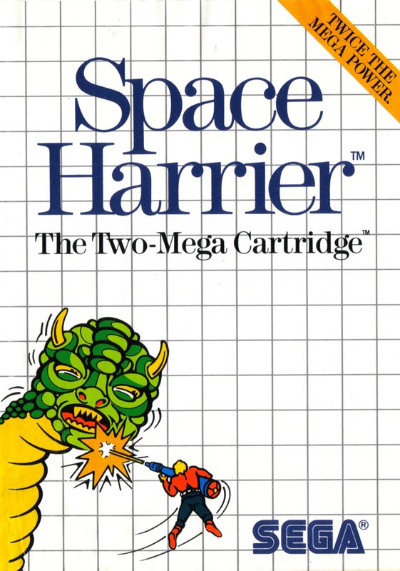 Front Cover for Space Harrier (SEGA Master System)