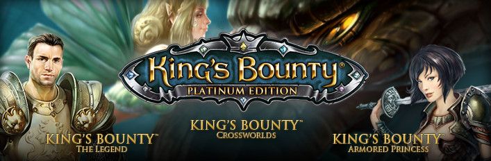 Front Cover for King's Bounty: Platinum Edition (Windows) (Steam release)