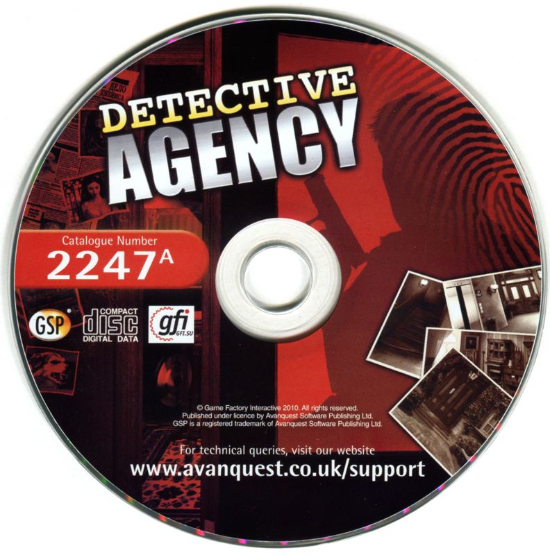 Media for Detective Agency (Windows) (Alternate cover print)