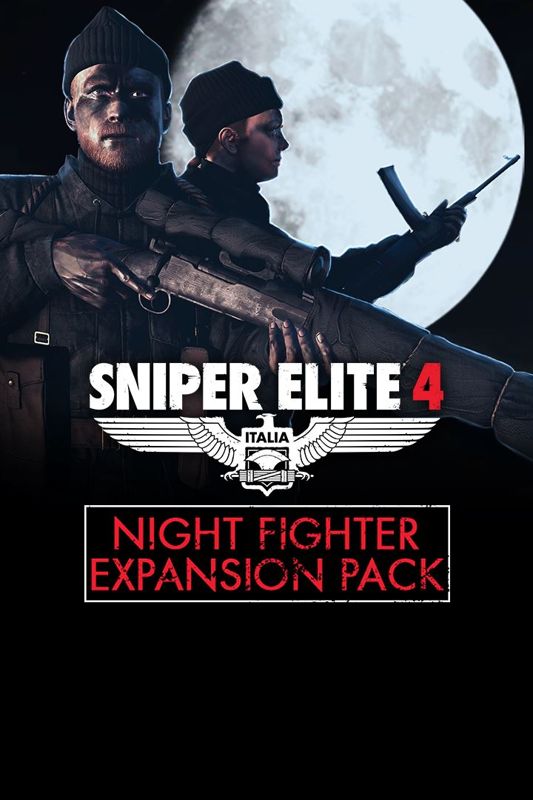 Front Cover for Sniper Elite 4: Italia - Night Fighter Expansion Pack (Xbox One) (download release): 2nd version