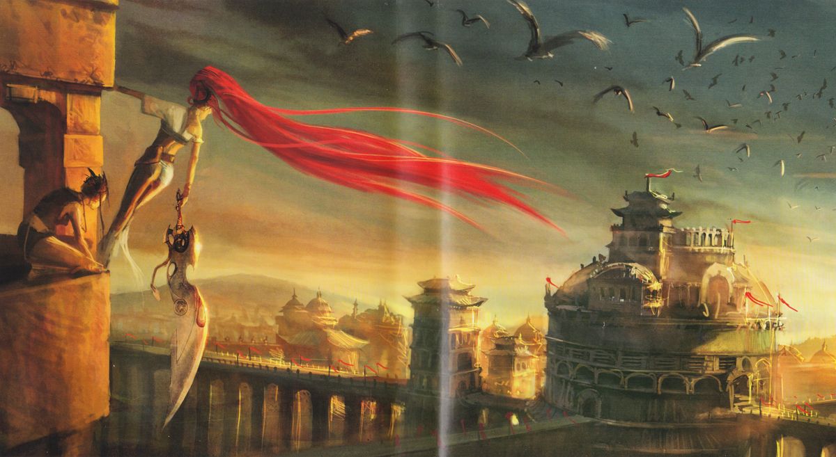 Inside Cover for Heavenly Sword (PlayStation 3)