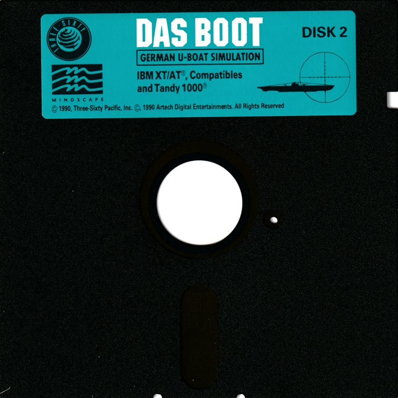Das Boot: German U-Boat Simulation cover or packaging material - MobyGames