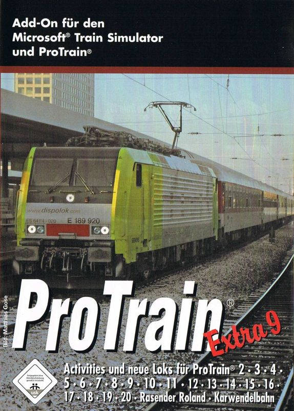 Front Cover for ProTrain Extra 9 (Windows)