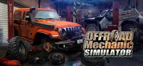 Front Cover for Offroad Mechanic Simulator (Windows) (Steam release)
