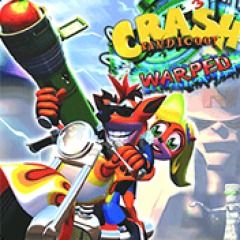 Crash Bandicoot: Warped cover packaging material MobyGames