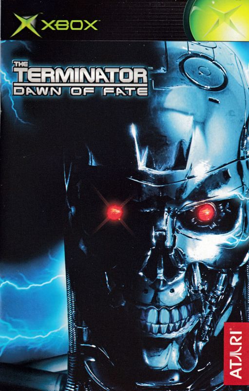 Manual for The Terminator: Dawn of Fate (Xbox): Front