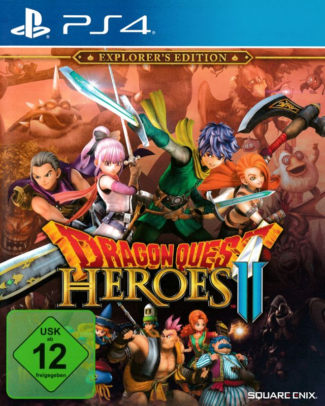Front Cover for Dragon Quest Heroes II: Explorer's Edition (PlayStation 4)
