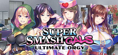 Front Cover for Super Smash Gals: Ultimate Orgy (Linux and Macintosh and Windows) (Steam release)