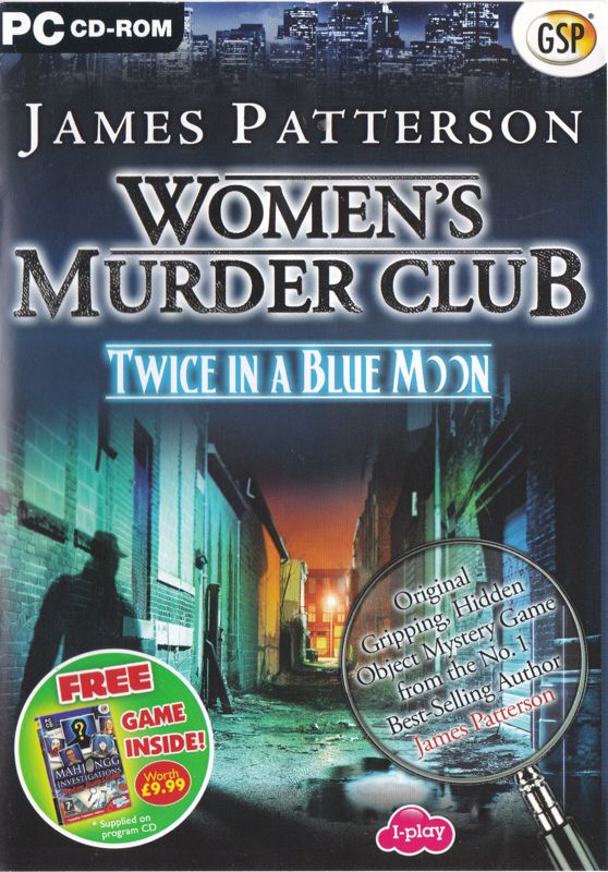 Front Cover for James Patterson: Women's Murder Club - Twice in a Blue Moon (Windows) (GSP release)