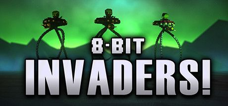 Front Cover for 8-Bit Invaders! (Windows) (Steam release)