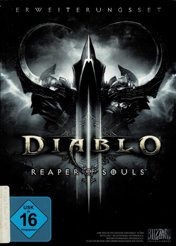Front Cover for Diablo III: Reaper of Souls (Macintosh and Windows)