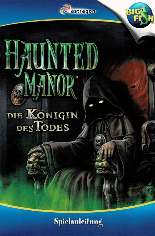 Manual for Haunted Manor: Queen of Death (Windows): Front