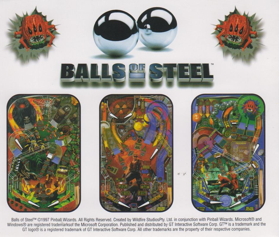 Other for Balls of Steel (Windows): Jewel Case - Back