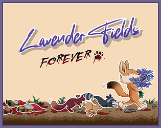 Front Cover for Lavender Fields Forever (Linux and Windows) (Itch.io release)