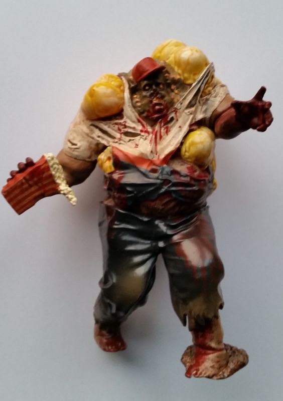 Extras for Dead Island: Definitive Collection (Slaughter Pack) (PlayStation 4): Popcorn Suicide Zombie figurine - Front