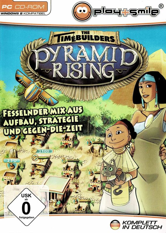 The Timebuilders: Pyramid Rising cover or packaging material - MobyGames