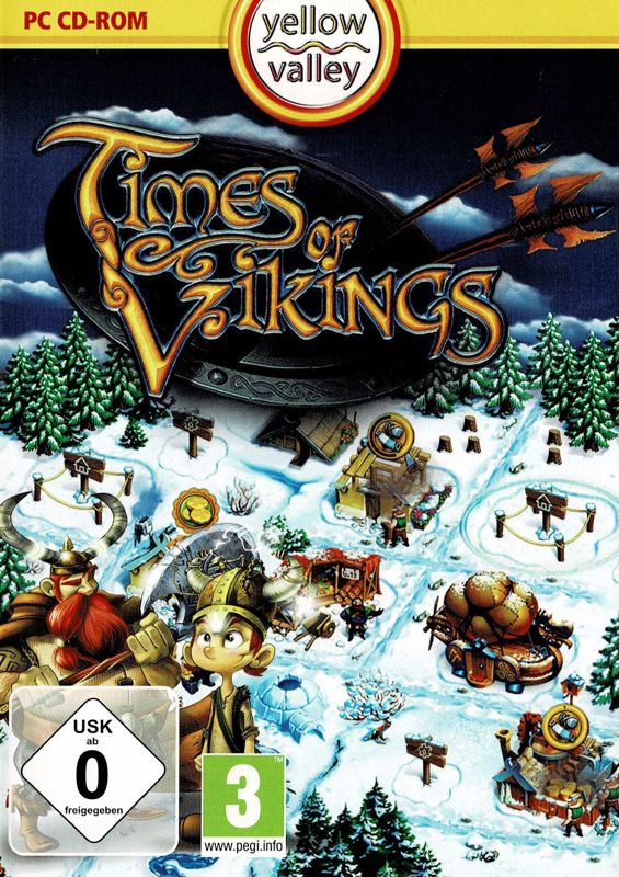 Front Cover for Times of Vikings (Windows) (Yellow Valley release)