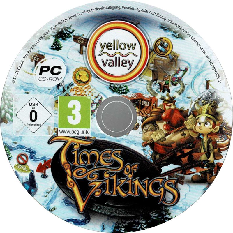 Media for Times of Vikings (Windows) (Yellow Valley release)