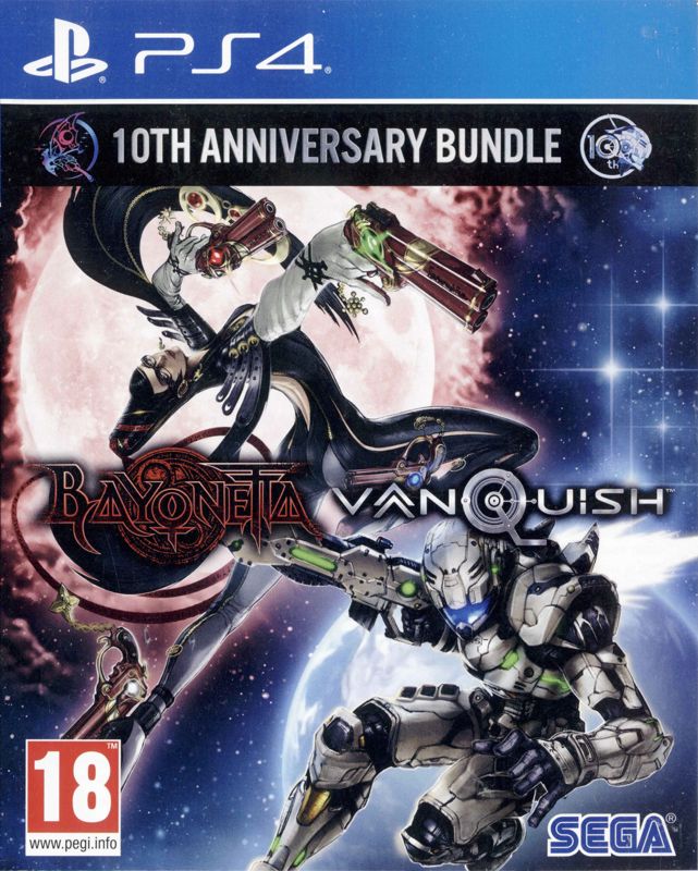 Front Cover for Bayonetta Vanquish: 10th Anniversary Bundle (PlayStation 4)