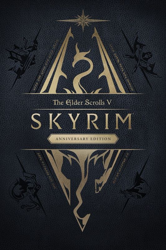 Front Cover for The Elder Scrolls V: Skyrim - Anniversary Edition (Windows Apps and Xbox One and Xbox Series) (download release)