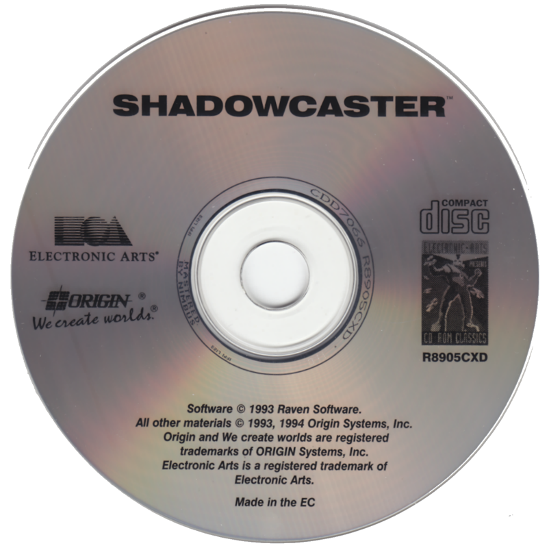 Media for Shadowcaster (DOS)
