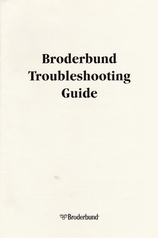 Reference Card for Where in the World is Carmen Sandiego? (Macintosh and Windows and Windows 3.x): Troubleshooting Guide - Front