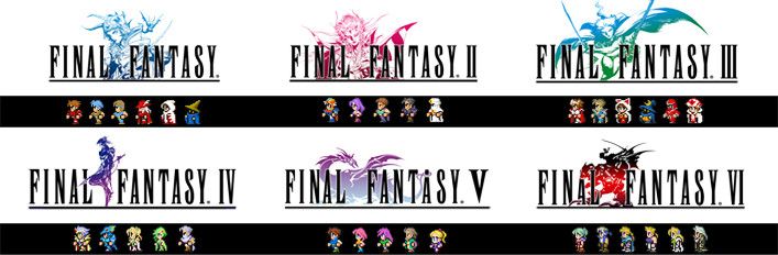 Final Fantasy I-VI Bundle Switch NSP XCI