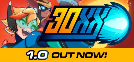Front Cover for 30XX (Windows) (Steam release): 1.0 release version (9 August 2023)