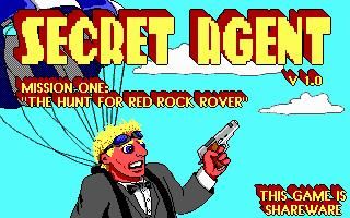 Front Cover for Secret Agent (DOS) (3D Realms download release)