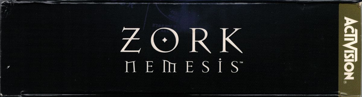 Spine/Sides for Zork Nemesis: The Forbidden Lands (DOS and Windows): Top