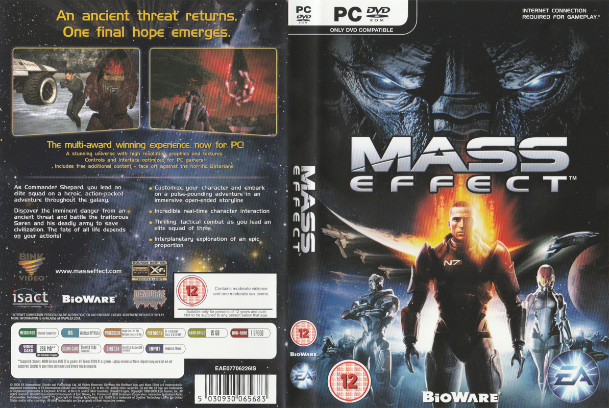 Full Cover for Mass Effect (Windows)